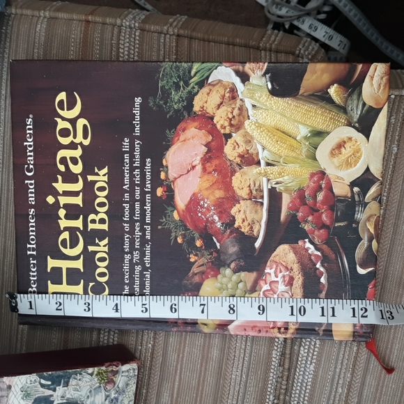 VININTAGE 1978 Better Homes and Gardens Heritage Cook book with cover sleev - Picture 12 of 12